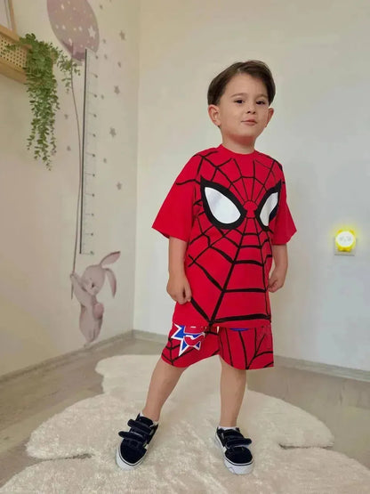 Le look des petits héros - SPIDER MAN FACE