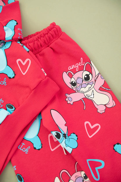 Ensemble Stitch Pink – Confort et style pour les filles