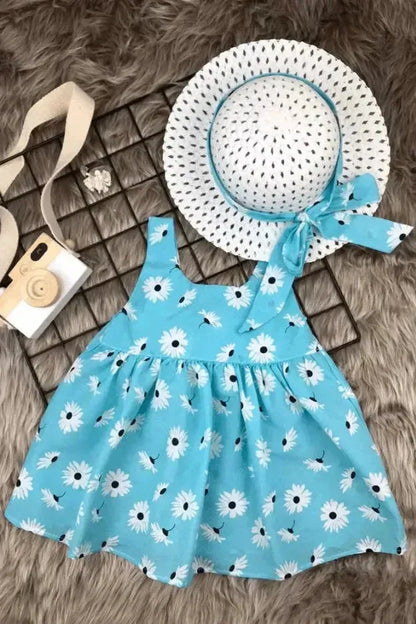 Charmante robe d'été turquoise