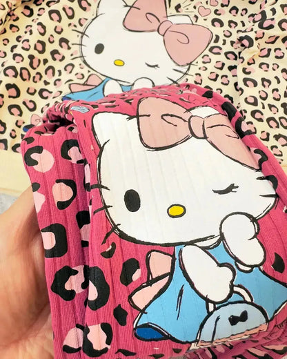 طقم Hello Kitty – إطلالة مميزة للبنات