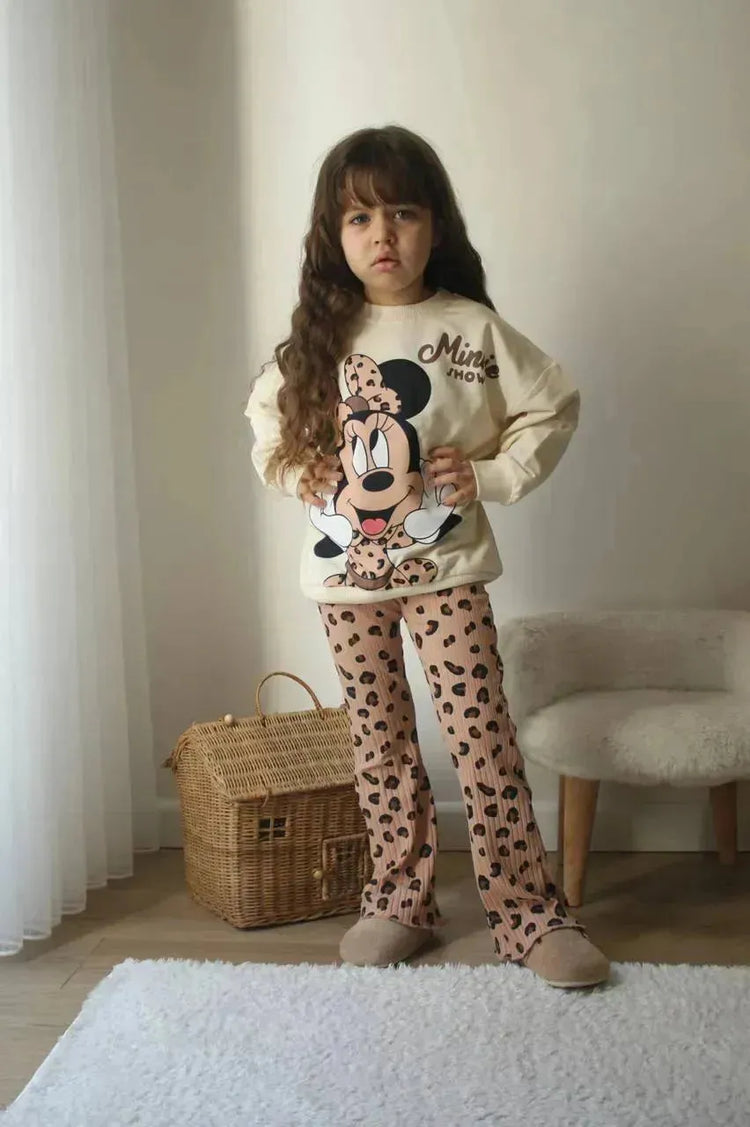 Ensemble Minnie Mouse Show – un look distinctif pour les filles