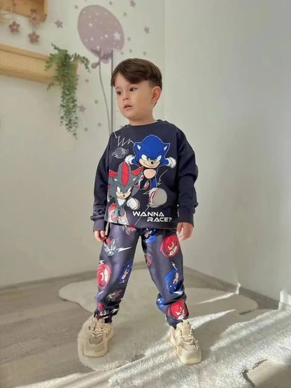 طقم SONIC  – إطلالة مميزة للأطفال