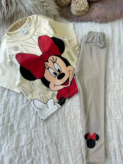 طقم Minnie Mouse – ألوان الأحلام بنعومة ساحرة