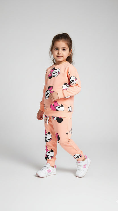 Ensemble Minnie Mouse rose – un look distinctif pour les filles