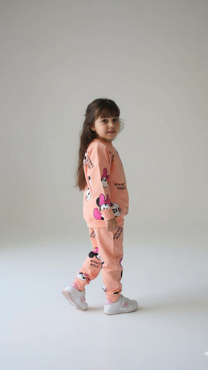 Ensemble Minnie Mouse rose – un look distinctif pour les filles