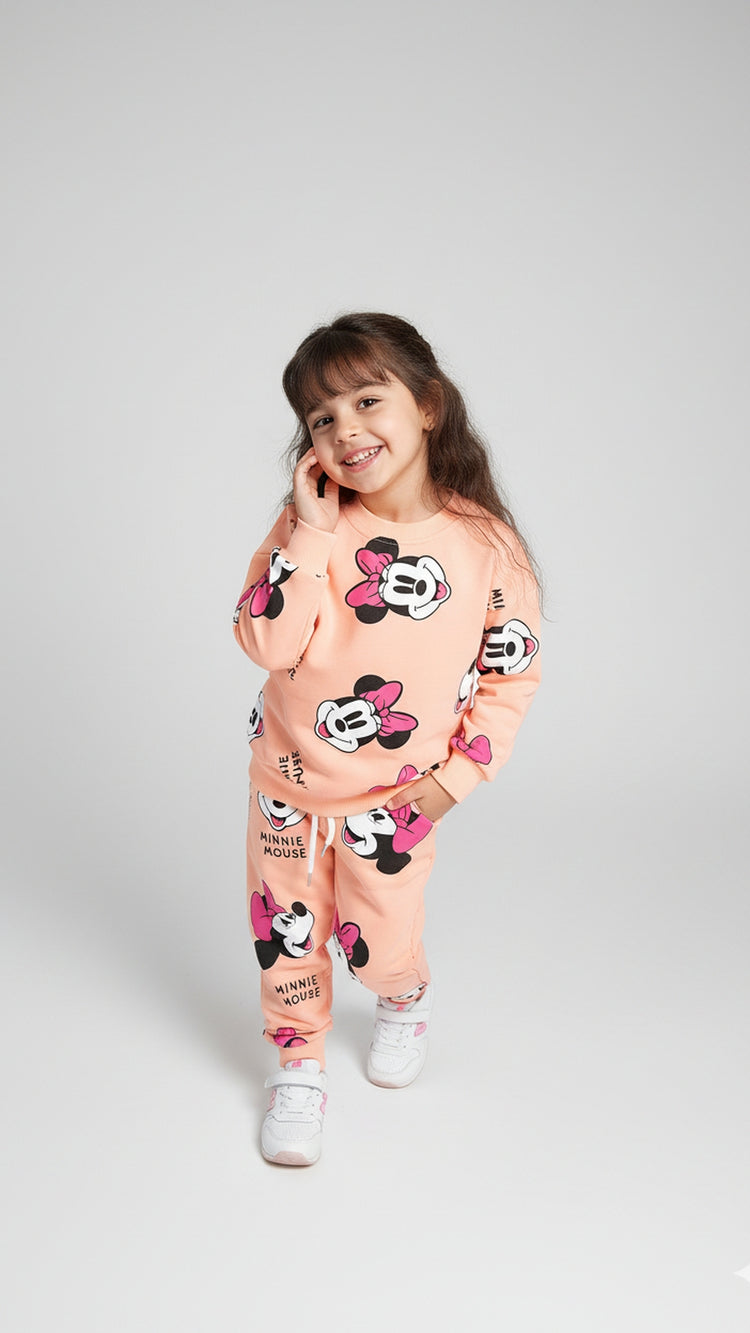Ensemble Minnie Mouse rose – un look distinctif pour les filles